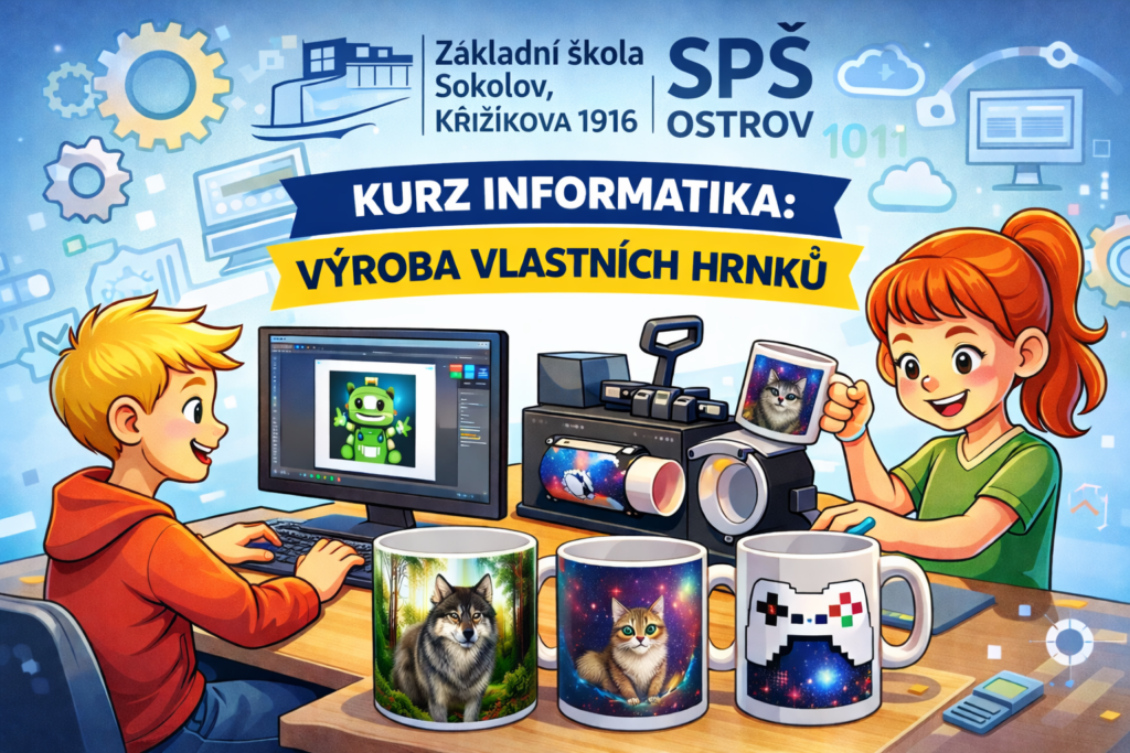 Inženýr junior pokračuje: Osmáci si na SPŠ Ostrov vyzkoušeli informatiku v praxi